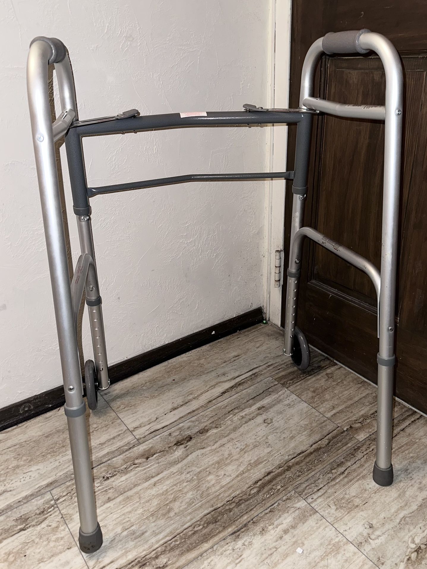 Guardian Folding Walker with Wheels