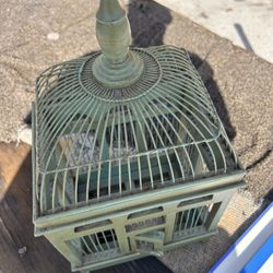 Vintage Small Bird Cage 
