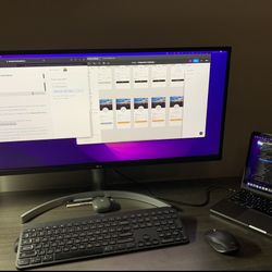 LG Ultra Wide Computer Monitor 34’ 