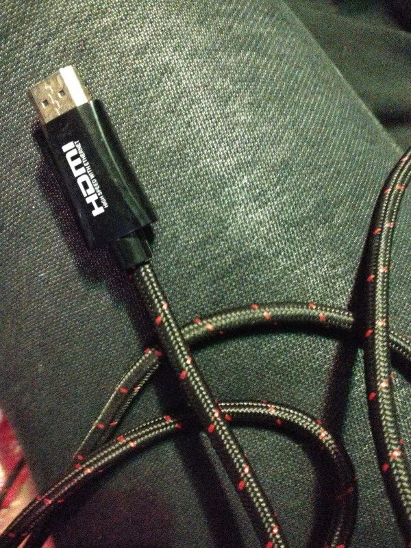 New HDMI cord