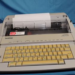 Brother GX-6750 Typewriter Correctionic Portable Electronic Typewriter Testing And Works