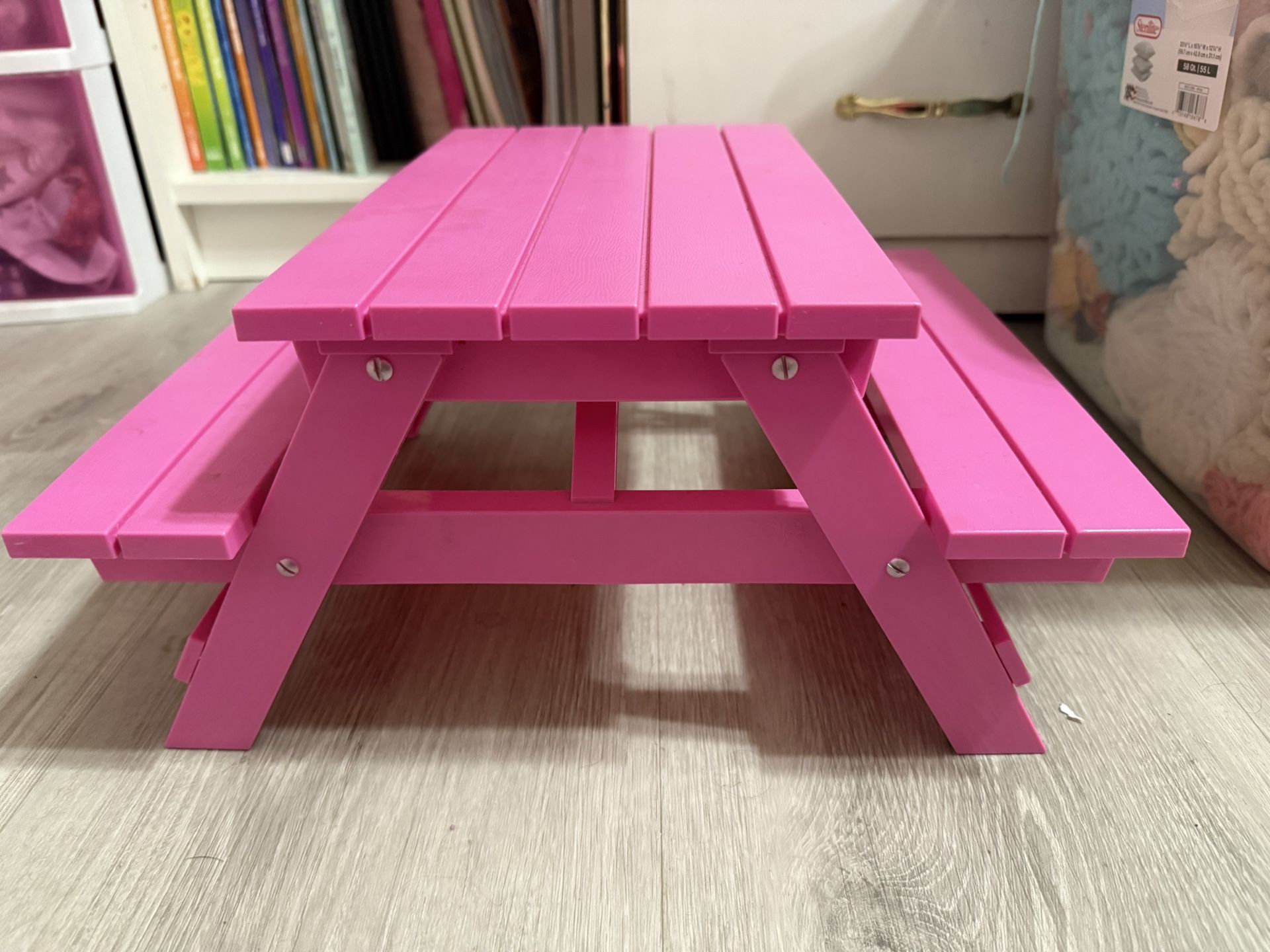 dolls picnic table
