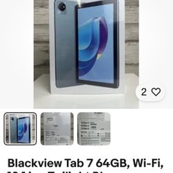 Blackview Tab 7 64GB, Wi-Fi, 10.1 in - Twilight Blue