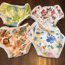 Training Diapers With Snaps