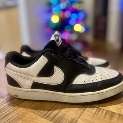 USED Nike Court Vision Low Women's Shoes 