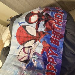 Spiderman Backdrop For Party 