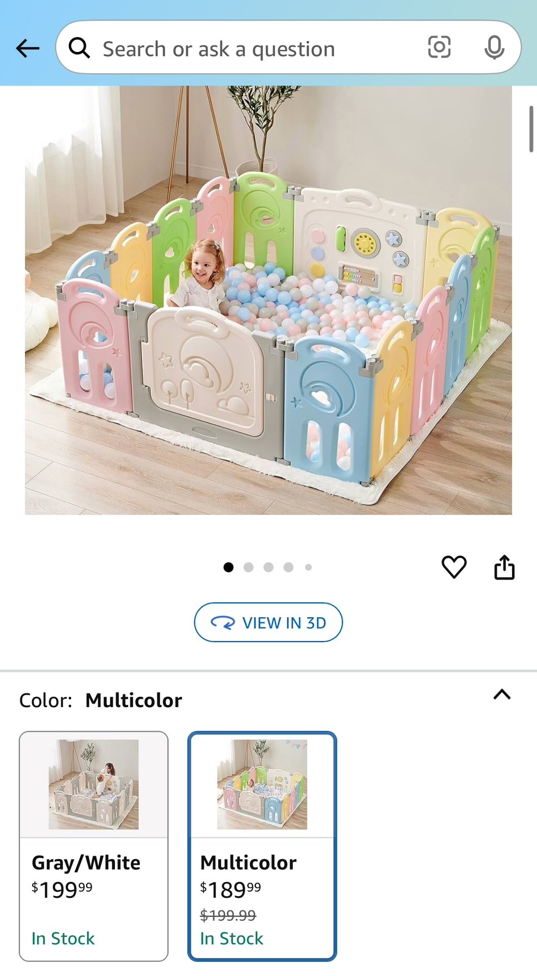 Fortella Playpen