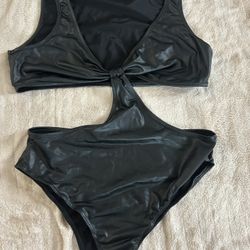 Leather Body Suit 