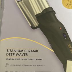 Hot Tools Titanium Ceramic Deep Waver