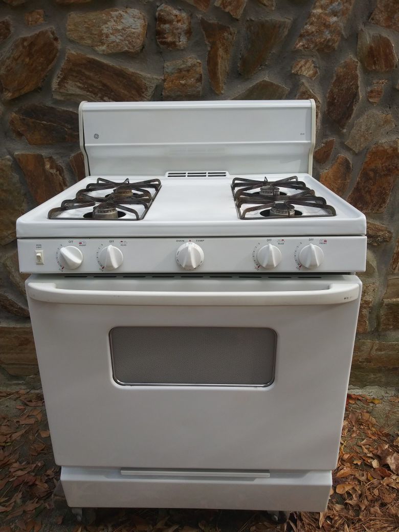 General electric gas stove