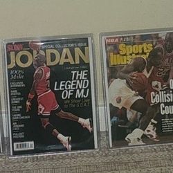 Michael Jordan Sports Illustrated And Beckett's