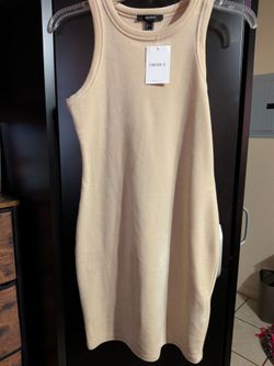 Beige dress size M
