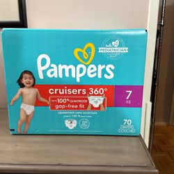 Diapers pampers (Size 7)