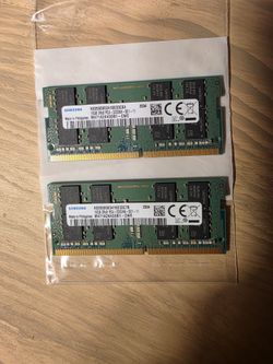 32 GB (PC4) Ram Sticks for Laptops