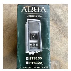 ABBA STS150 150W Digital 15V Low Voltage Transformer with Photocell & Timer IP65