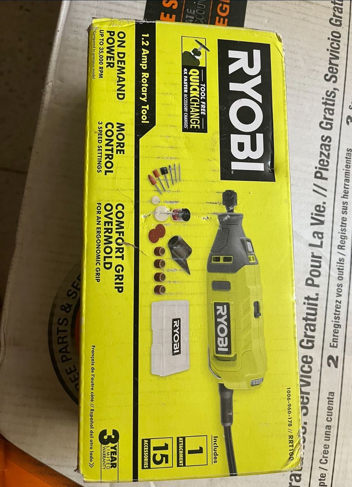 Ryobi 1.2 Amp Rotary Tool