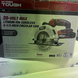 Hyper Tough 20V MAX Lithium-ion Cordless Saw