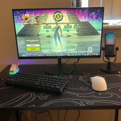 Moniter gaming mouse keyboard mouse pad gaming mic only for xbox 