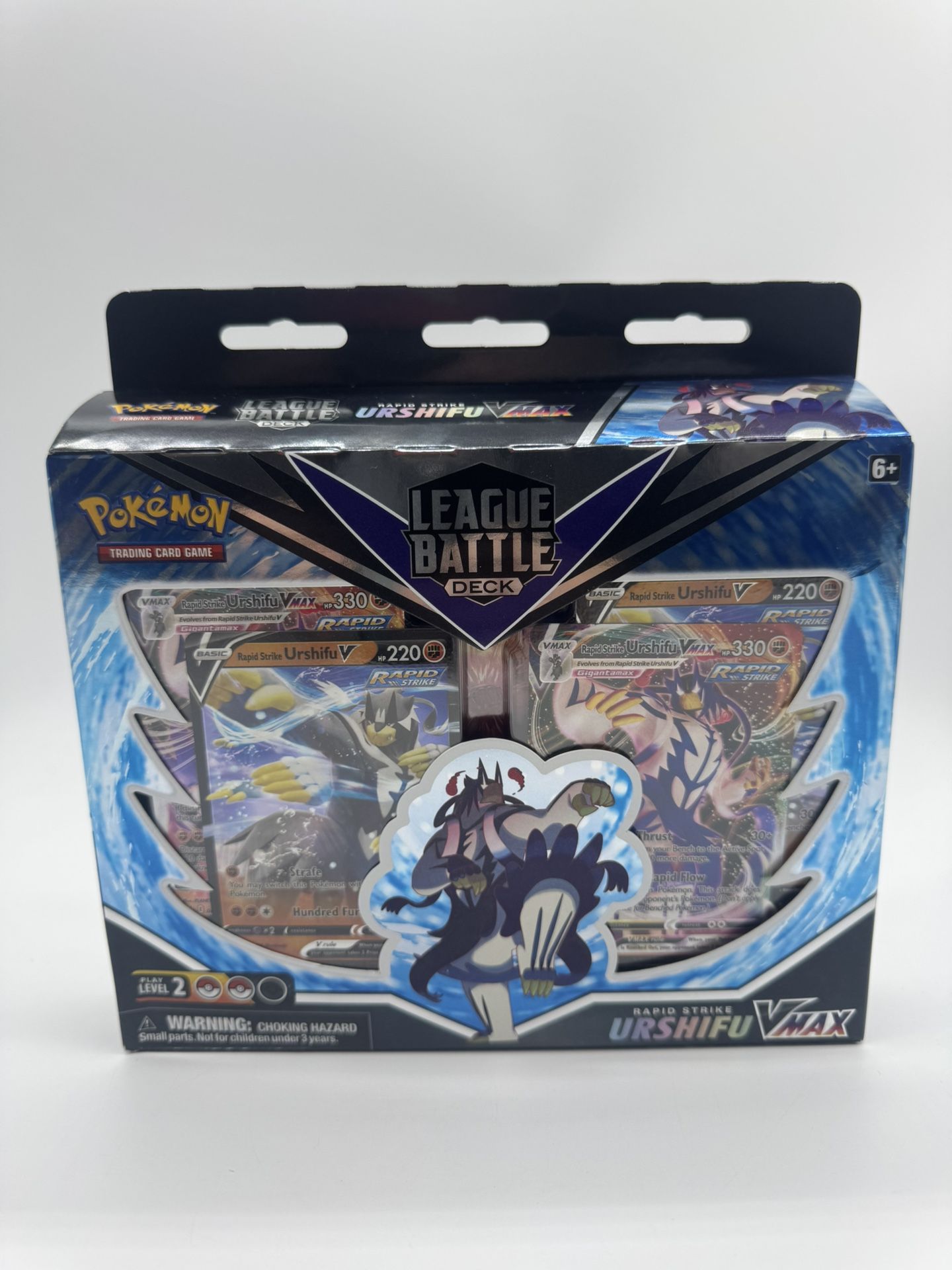 Pokemon TCG Battle League Deck Rapid Strike Urshifu VMAX Factory Sealed Box