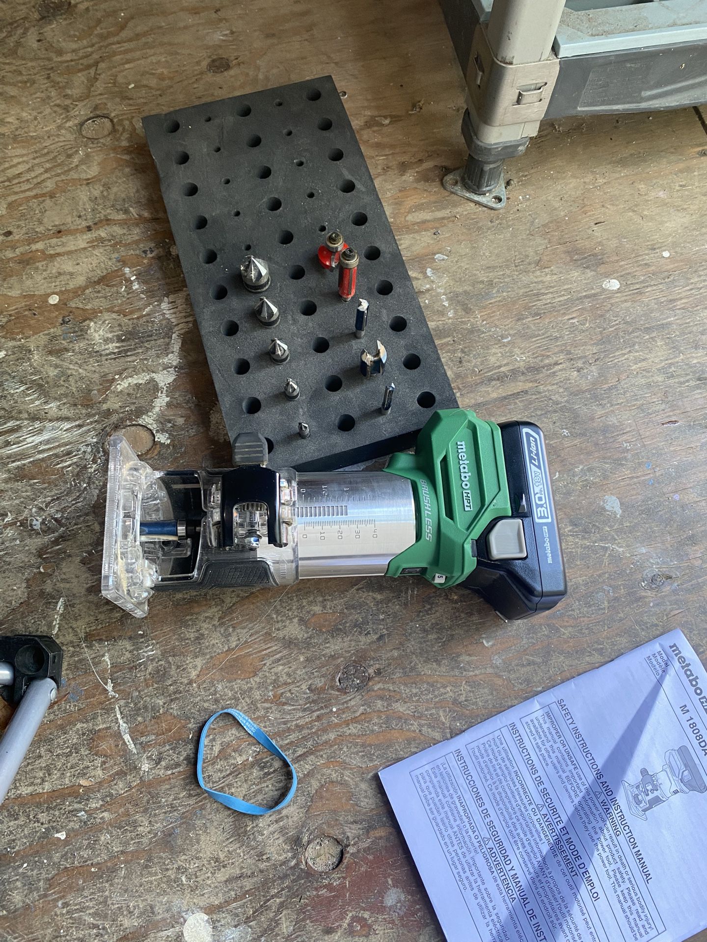 Metabo HPT 18V Cordless Trim Router