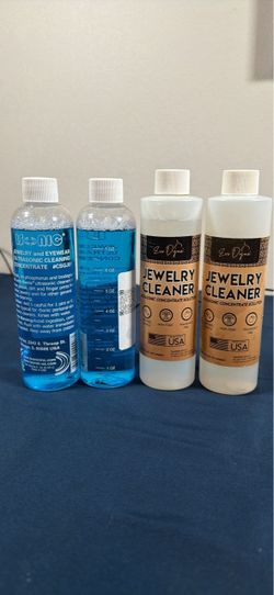 Jewelry Cleaner Solution Lot of 3 1/2 Bottles