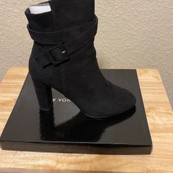Black Suede Boot
