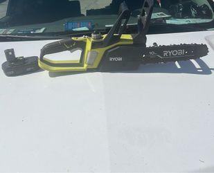 Ryobi 10 inch chainsaw