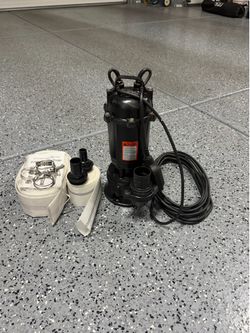 High flow 2” pump