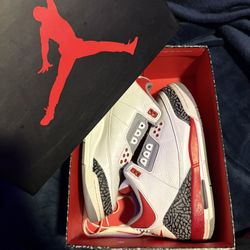 Jordan 3 fire red