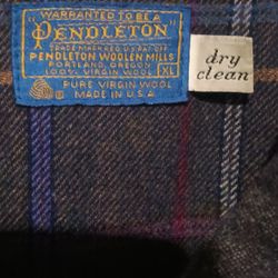 Vintage Pendleton  Wool Coat 80s (Usa)