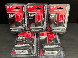 Milwaukee M12 High Output 5.0 Battery