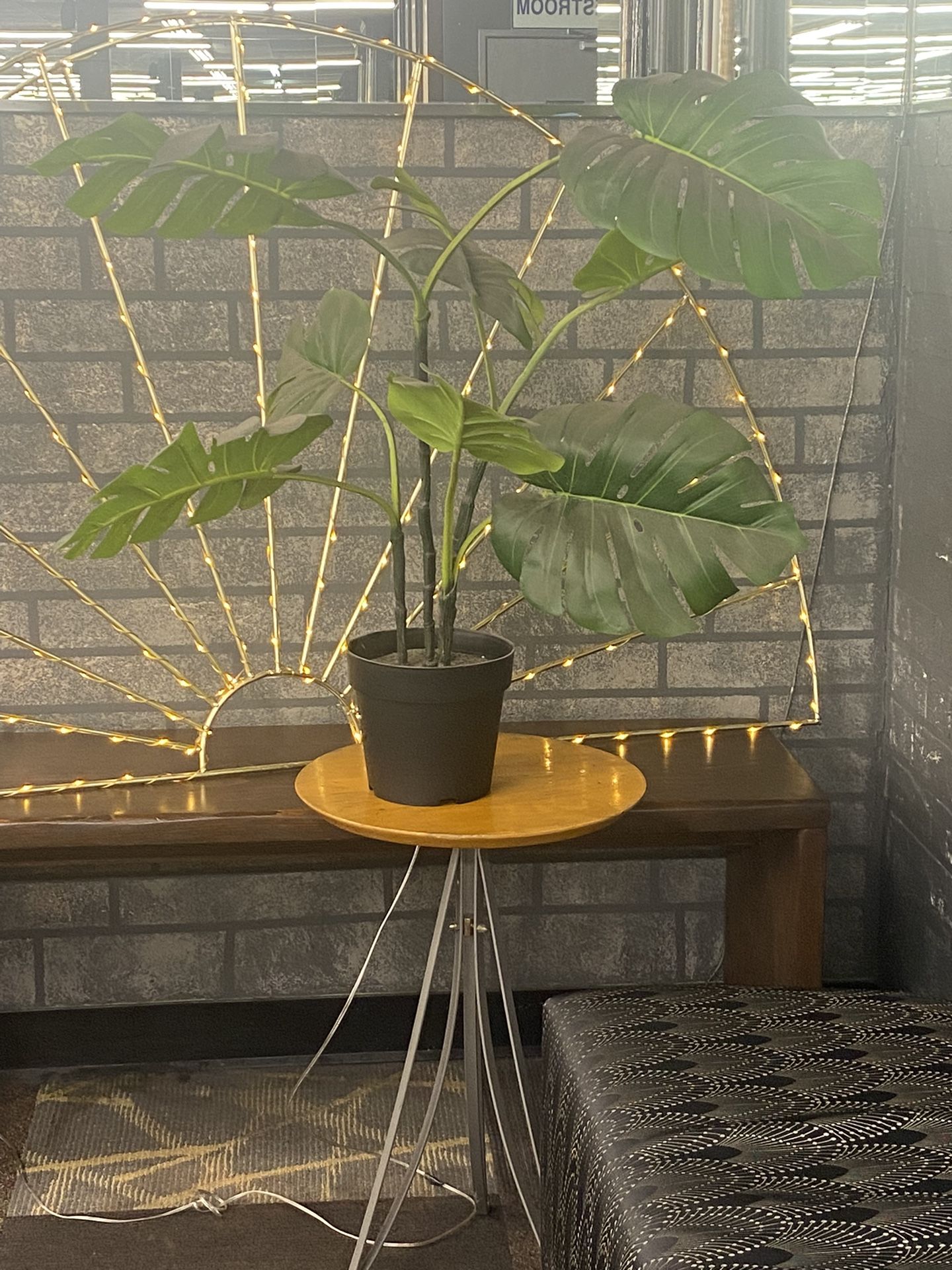 Fake Monstera Plant