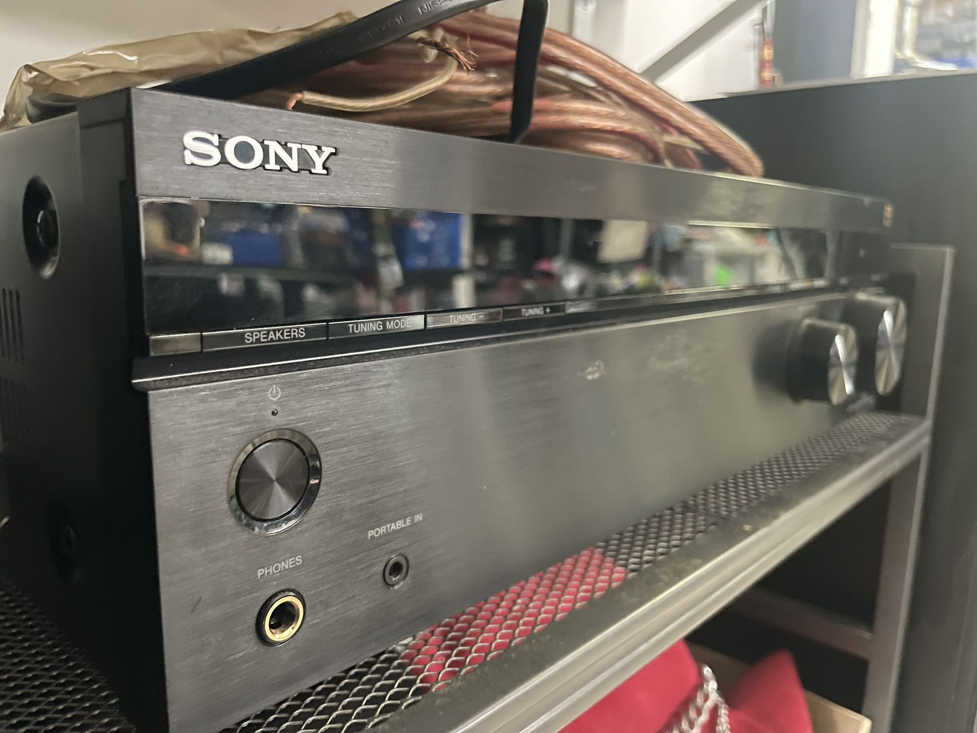 Sony Receiver & Infinity Speakers/ Thrift & Flip