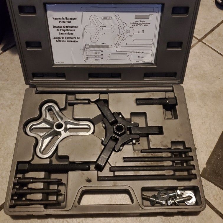 Matco Tools Harmonic Balancer Puller Kit MST6668 SAME LIKE SNAP ON