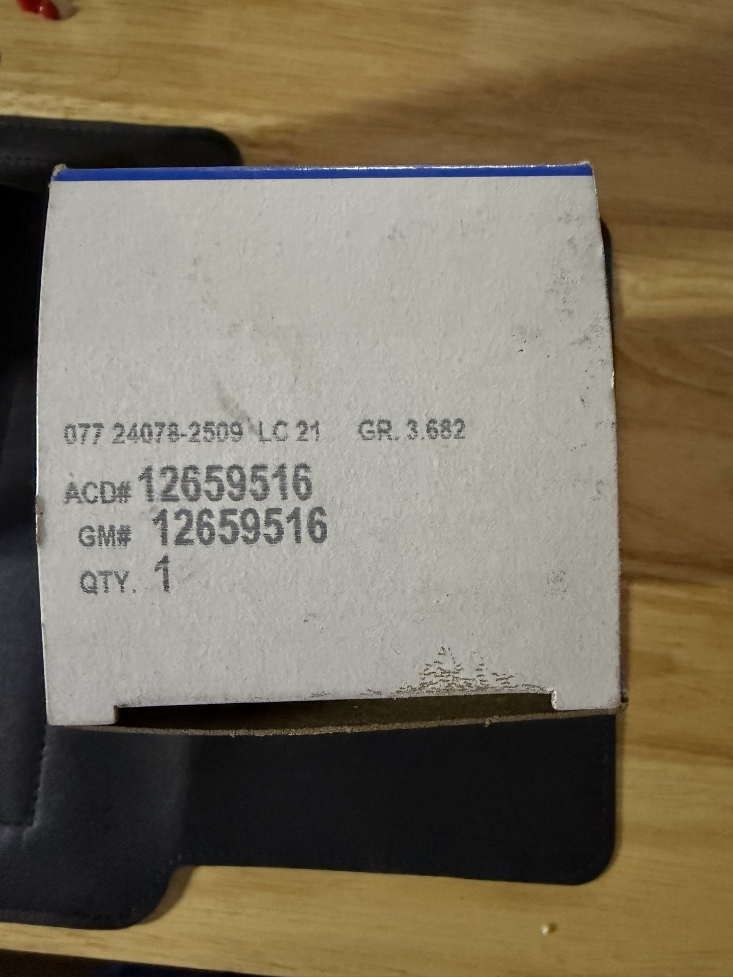 GM 1(contact info removed) Sensor Assembly, Heated Oxygen(Pre, Catalyst Bank 1 Se)