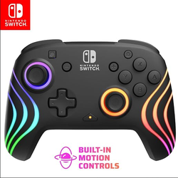 PDP Afterglow Wave Wireless RGB Gaming Controller for Nintendo Switch 2