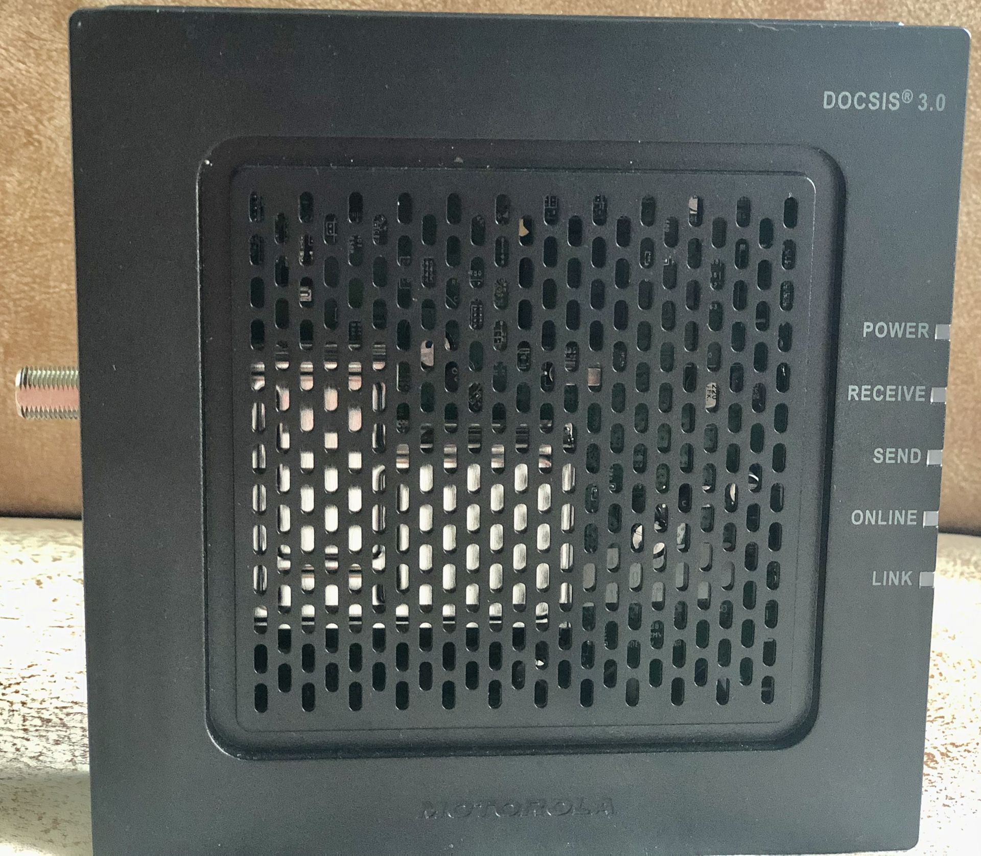 Motorola cable modem model:SB6120