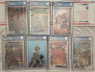 CGC Graded Comic Book Lot (6 9.8s and 1 9.6) **All Marvel Comics**