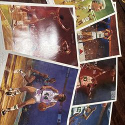 Vintage Boston Celtics WLVI 56 Promo Prints – Complete Set – NBA Legends – 1980s