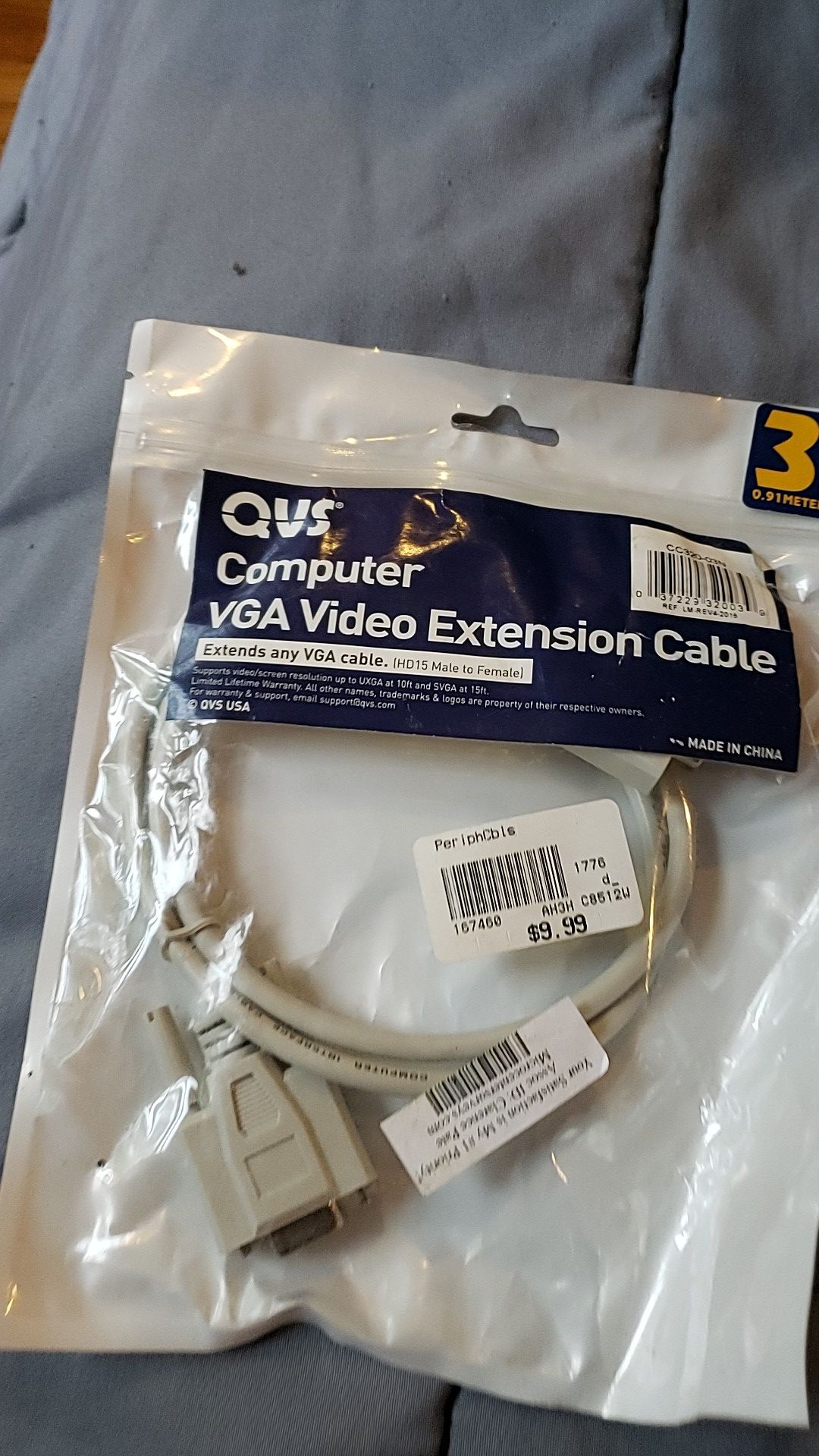 Monitor vga video cable