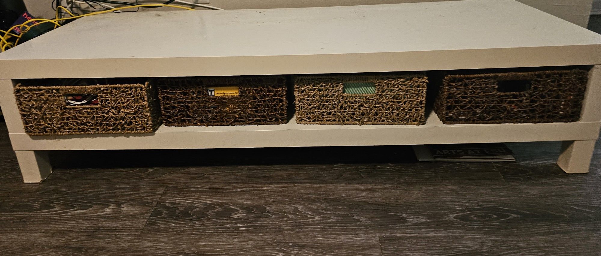 TV unit, white