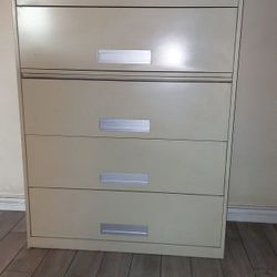 Heavy Duty Five Drawer & Two Drawer  Lateral File Cabinet