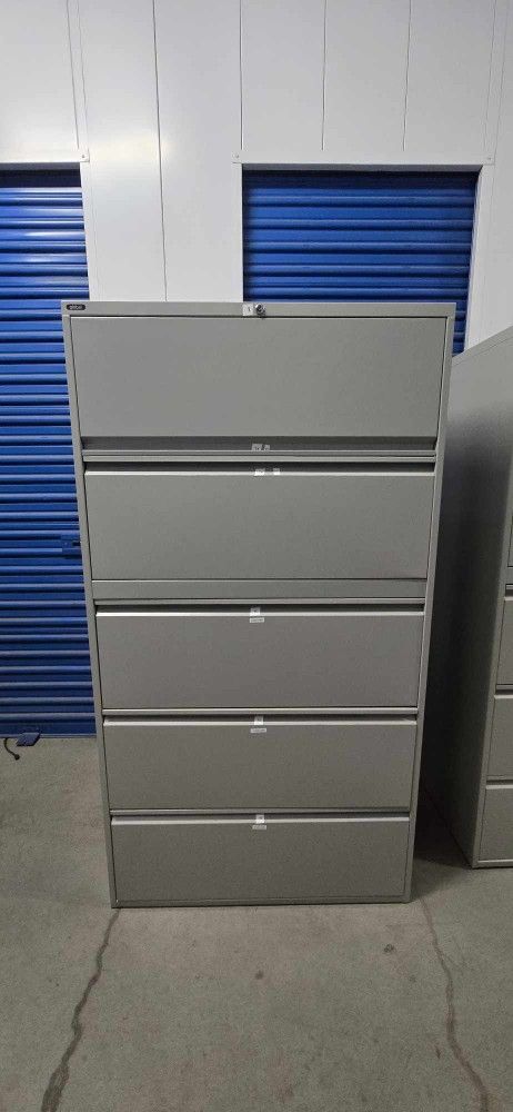 Metal File Cabinet With Key By Global $170 Each