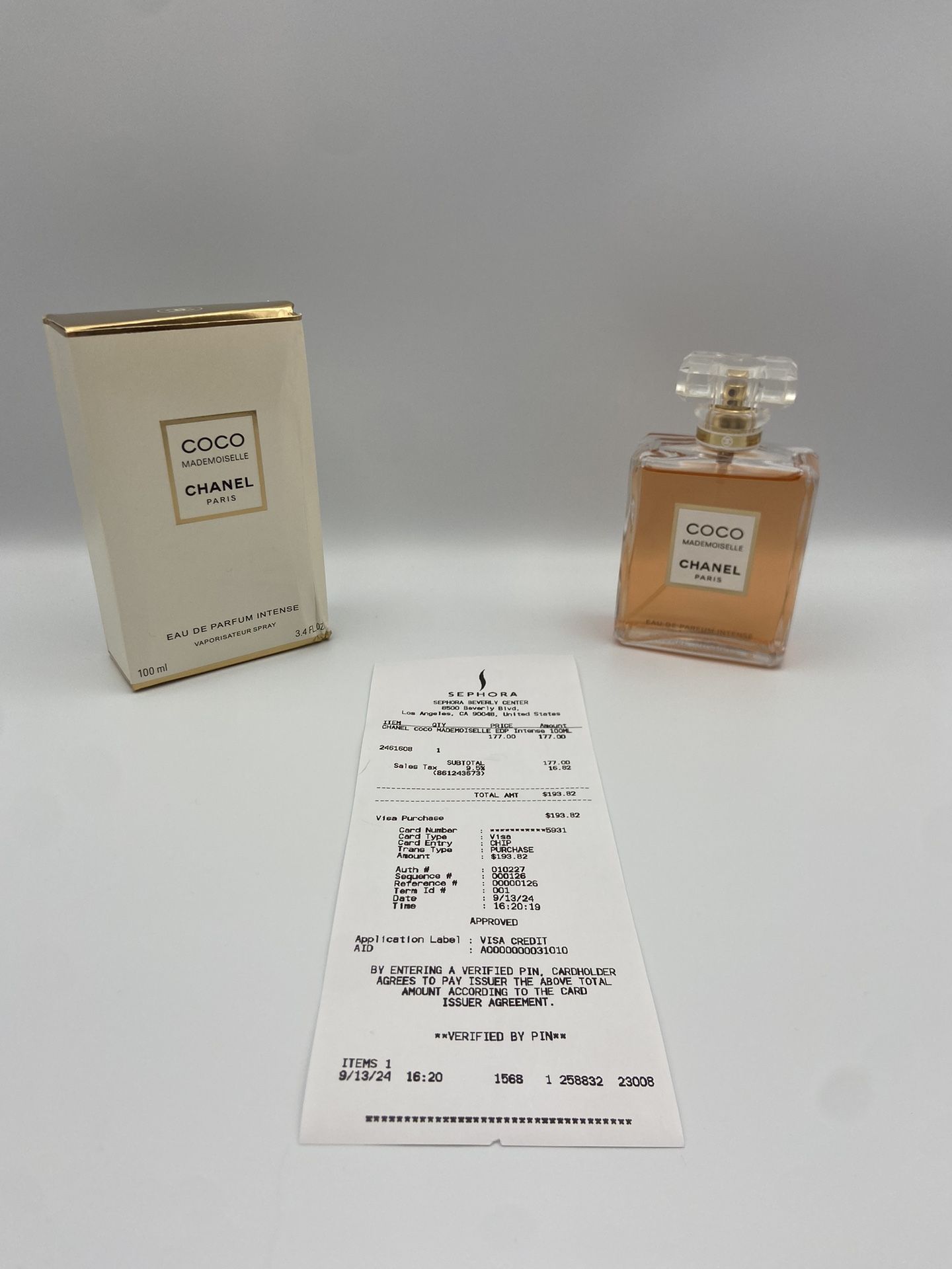 Chanel COCO Mademoiselle Eau de Parfum Intense Perfume (Negotiable)