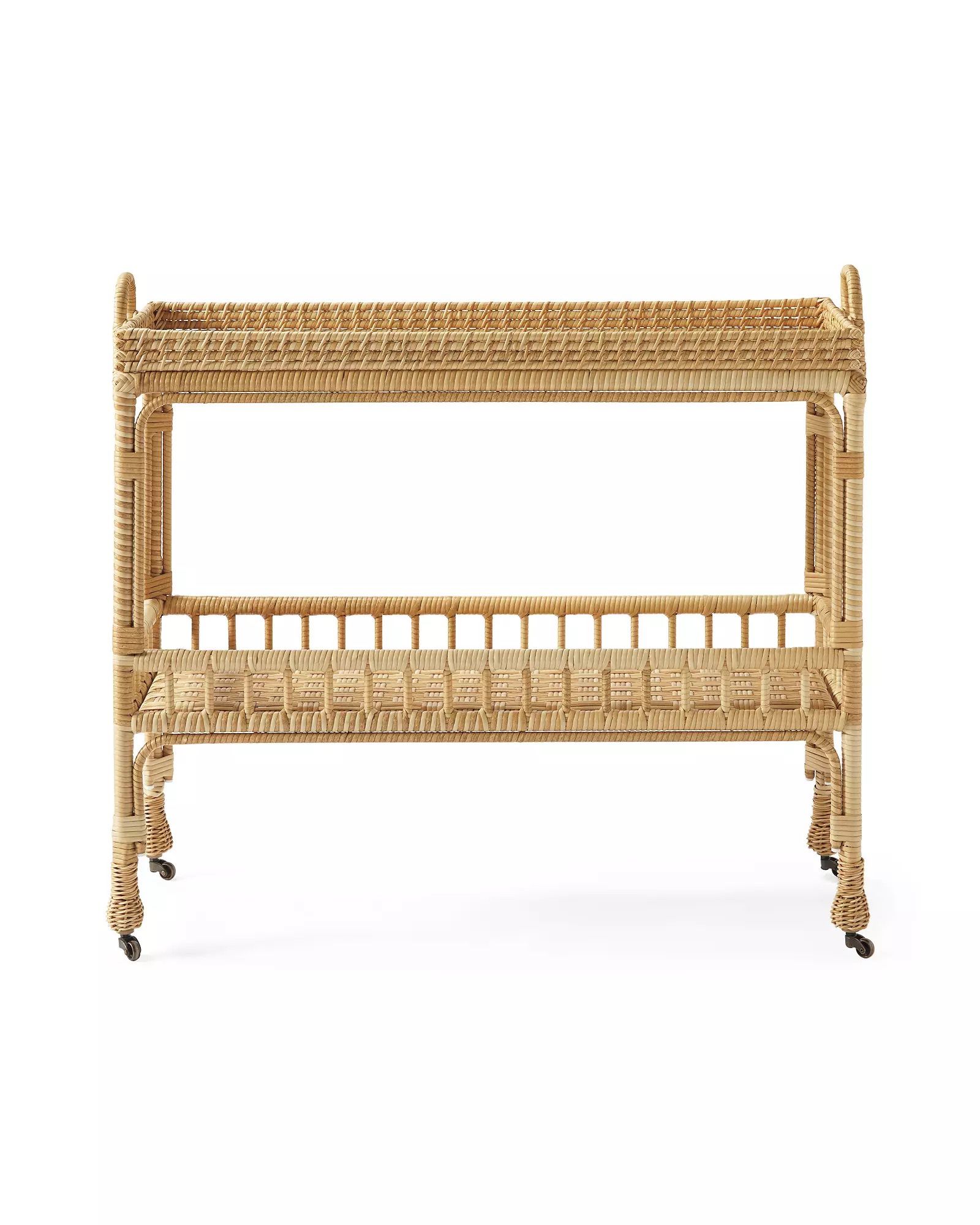 Captiva Bar Cart From Serena & Lily