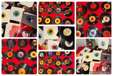 Lot of >60 45’s vintage vinyl records