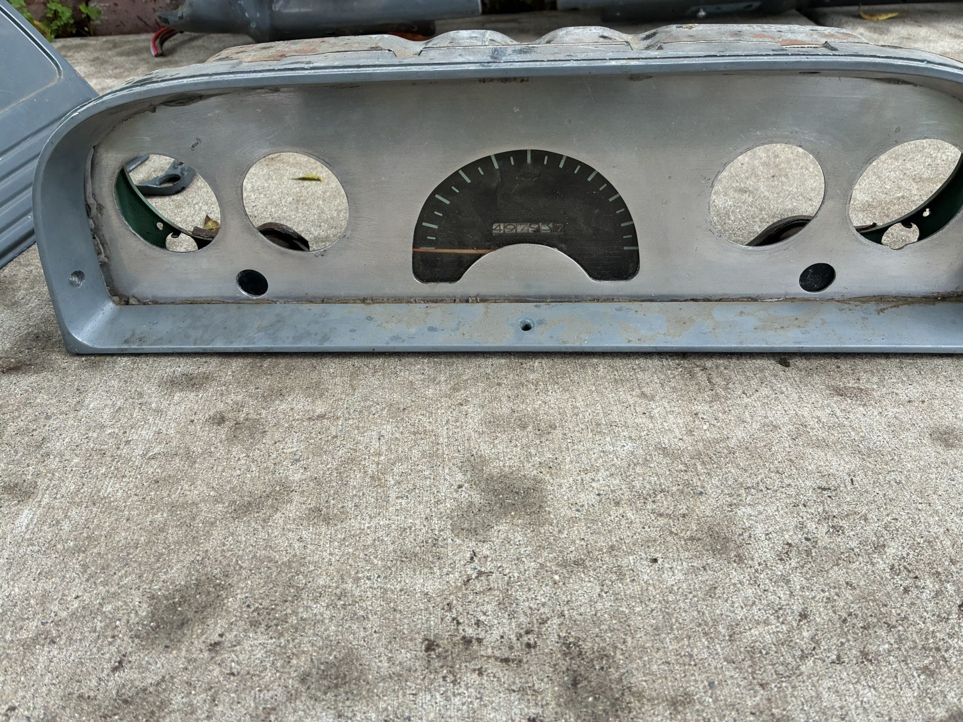 1960 Chevy Apache instrument cluster 