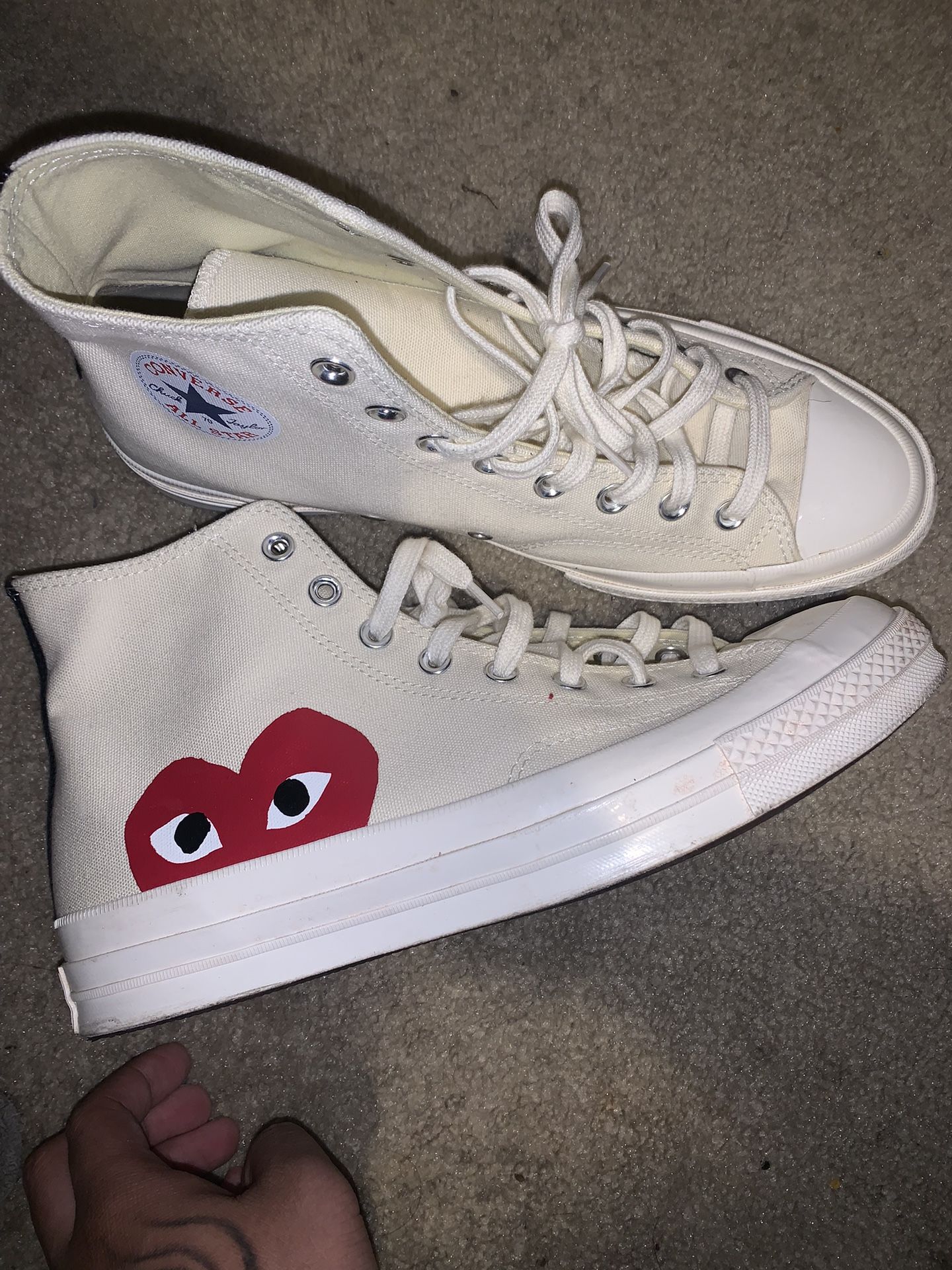 men COMME DES GARÇONSy Converse