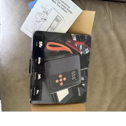 Arrancado de batería y compresor de aire