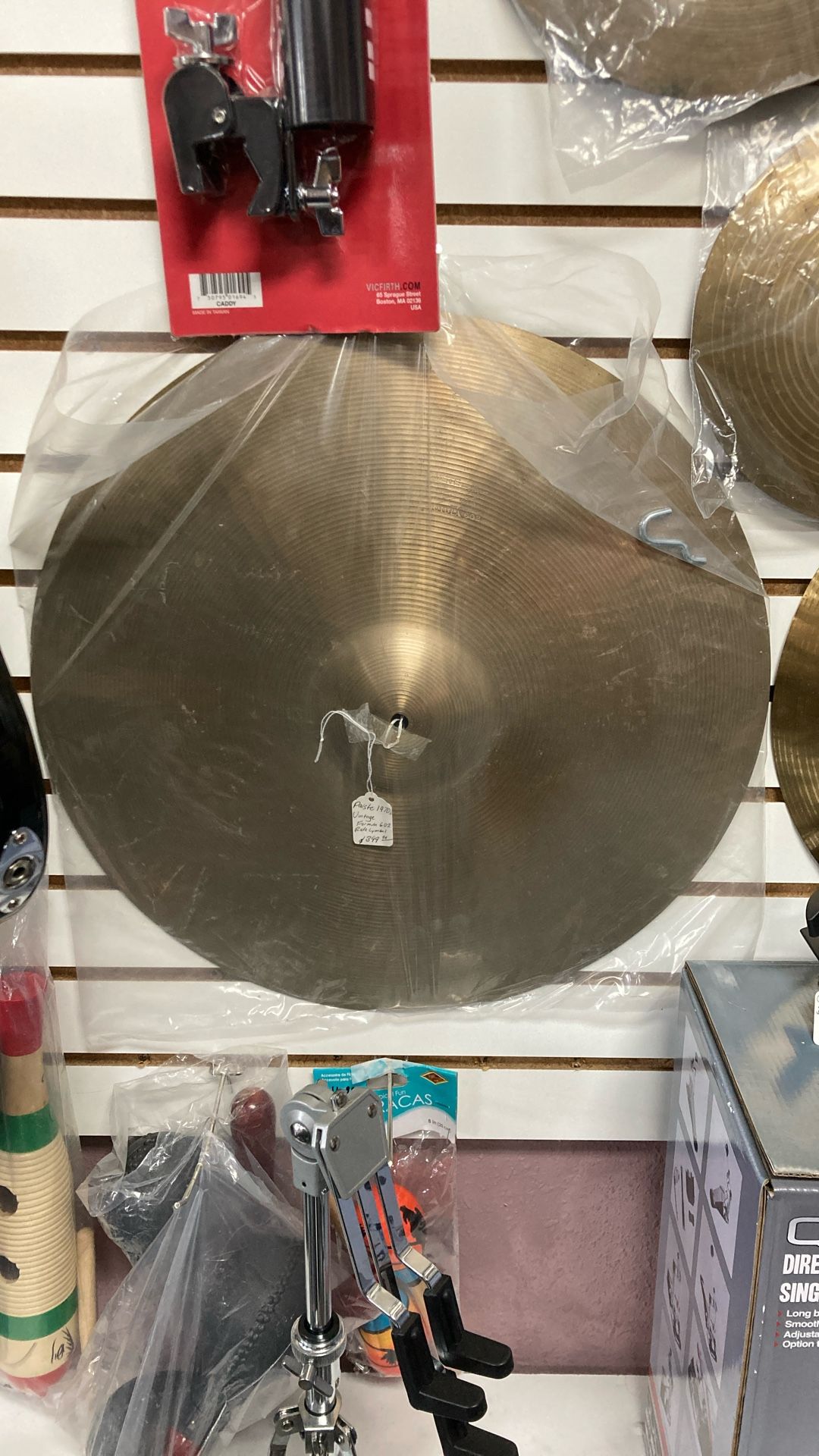 Pastie 1970S Vintage Formula 602 Ride Cymbal